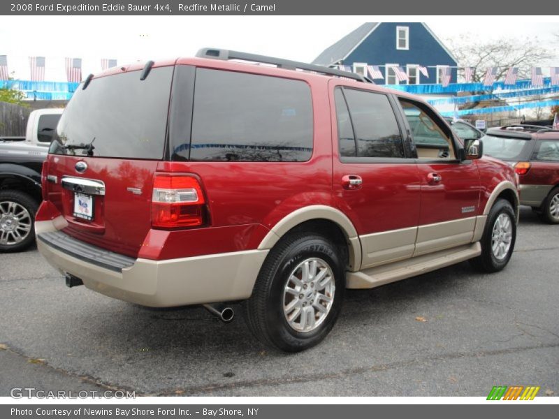 Redfire Metallic / Camel 2008 Ford Expedition Eddie Bauer 4x4