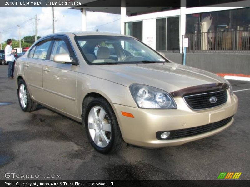 Cream Gold / Beige 2006 Kia Optima LX