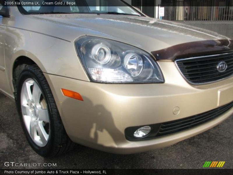 Cream Gold / Beige 2006 Kia Optima LX