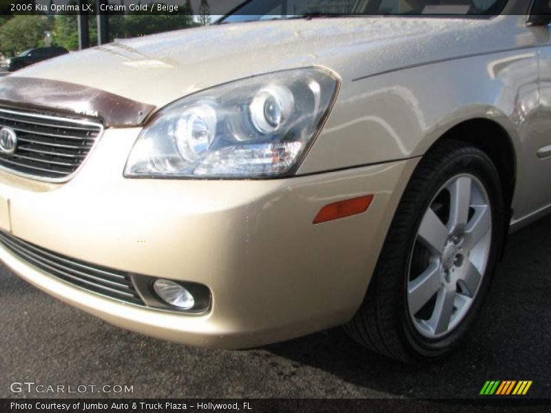 Cream Gold / Beige 2006 Kia Optima LX