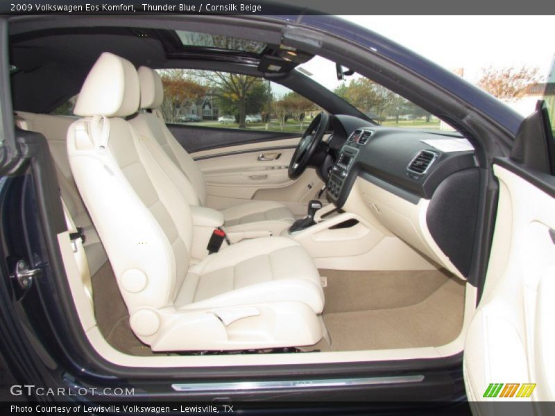 Thunder Blue / Cornsilk Beige 2009 Volkswagen Eos Komfort