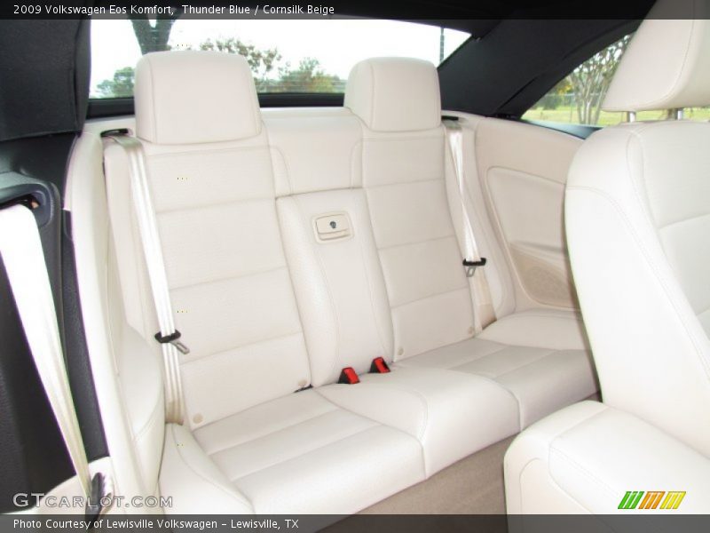 Thunder Blue / Cornsilk Beige 2009 Volkswagen Eos Komfort