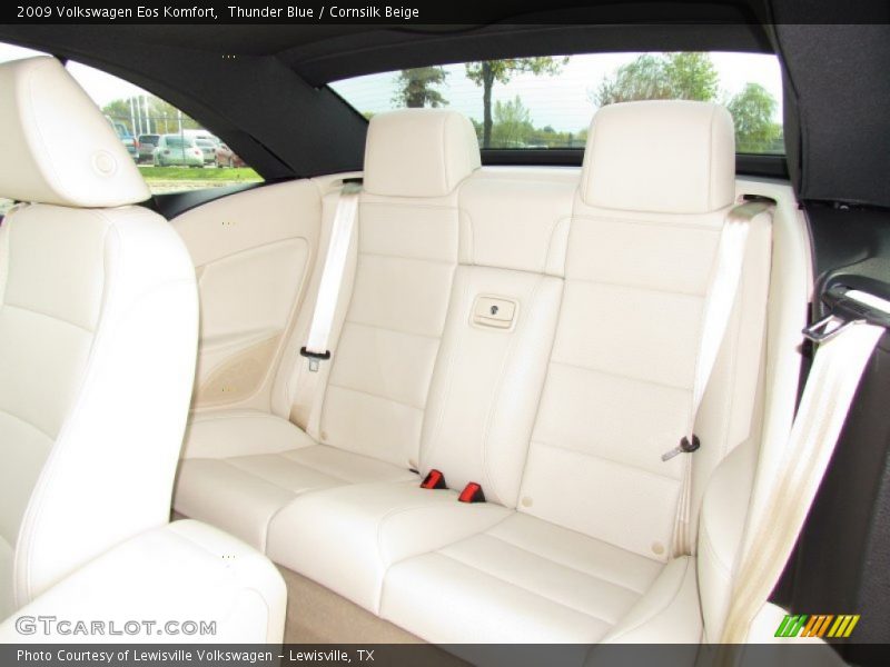 Thunder Blue / Cornsilk Beige 2009 Volkswagen Eos Komfort