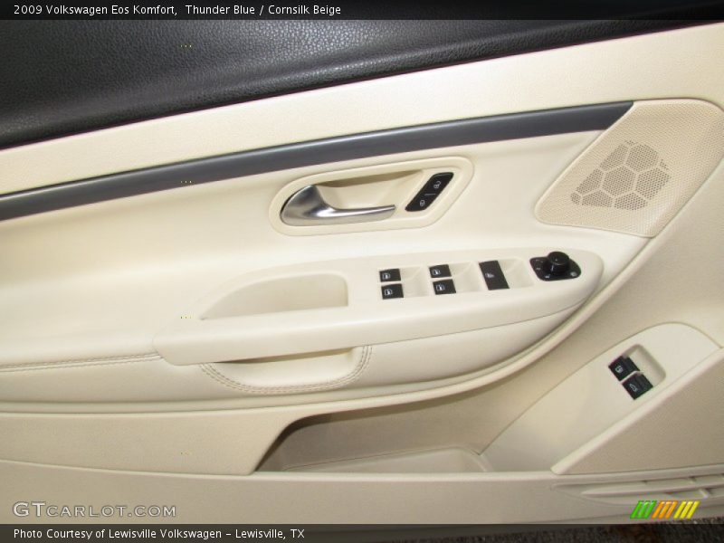 Thunder Blue / Cornsilk Beige 2009 Volkswagen Eos Komfort
