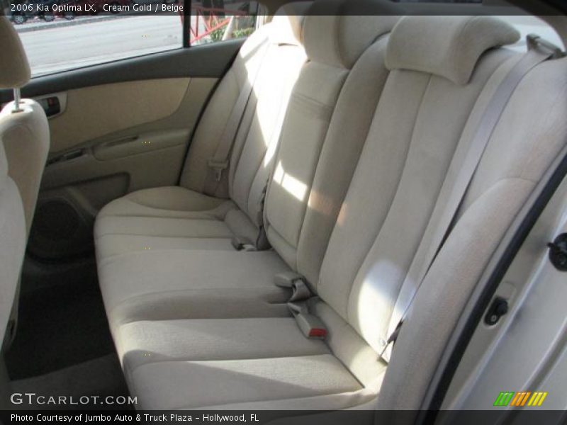 Cream Gold / Beige 2006 Kia Optima LX