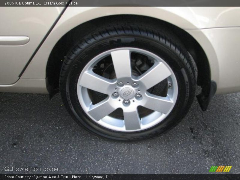 Cream Gold / Beige 2006 Kia Optima LX