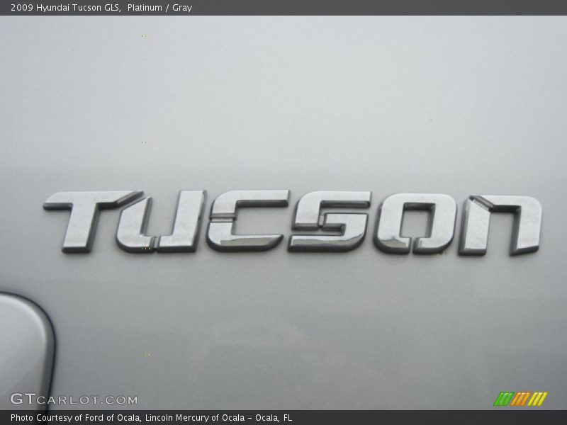 Platinum / Gray 2009 Hyundai Tucson GLS