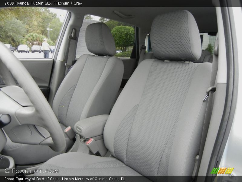 Platinum / Gray 2009 Hyundai Tucson GLS