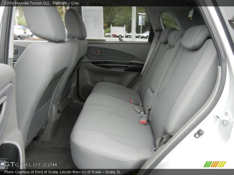 Platinum / Gray 2009 Hyundai Tucson GLS