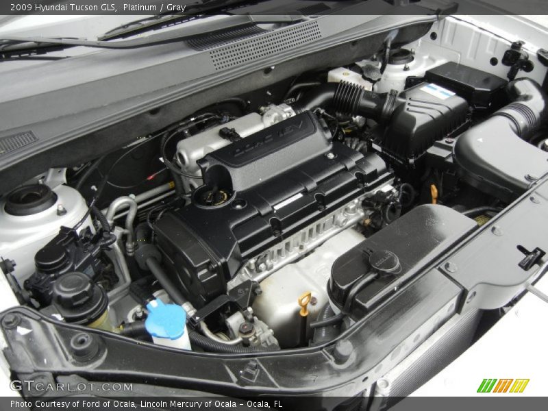 Platinum / Gray 2009 Hyundai Tucson GLS