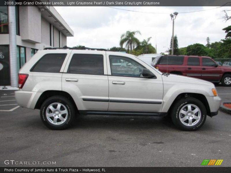 Light Graystone Pearl / Dark Slate Gray/Light Graystone 2008 Jeep Grand Cherokee Laredo