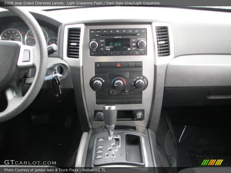 Light Graystone Pearl / Dark Slate Gray/Light Graystone 2008 Jeep Grand Cherokee Laredo