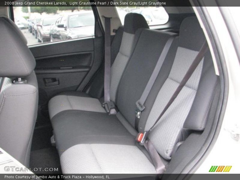 Light Graystone Pearl / Dark Slate Gray/Light Graystone 2008 Jeep Grand Cherokee Laredo