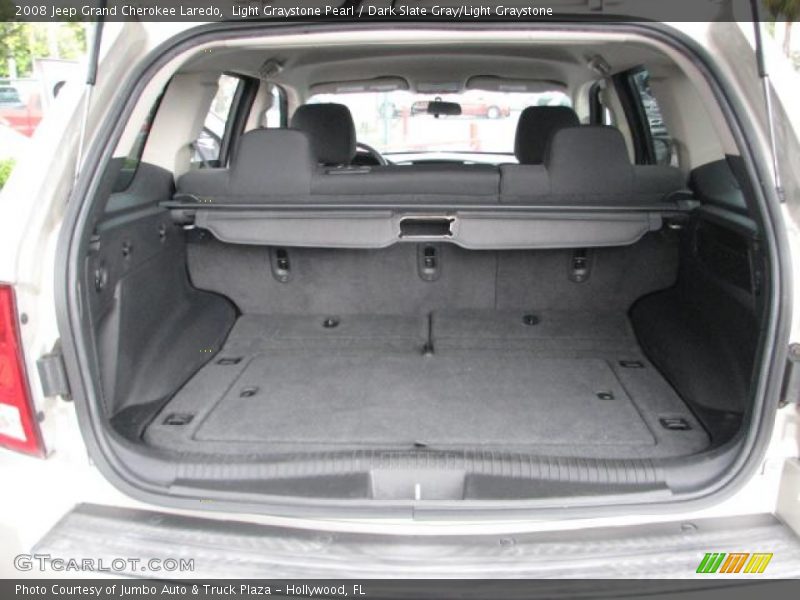 Light Graystone Pearl / Dark Slate Gray/Light Graystone 2008 Jeep Grand Cherokee Laredo