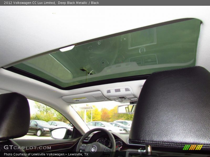 Deep Black Metallic / Black 2012 Volkswagen CC Lux Limited