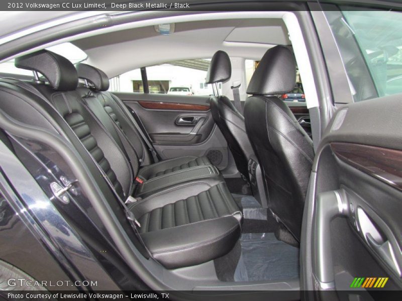 Deep Black Metallic / Black 2012 Volkswagen CC Lux Limited