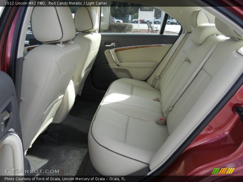 Red Candy Metallic / Light Camel 2012 Lincoln MKZ FWD