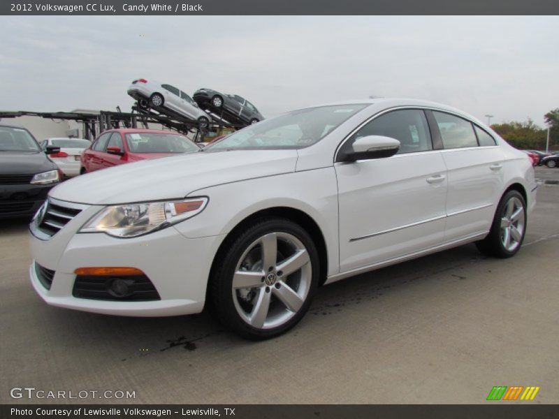 Candy White / Black 2012 Volkswagen CC Lux