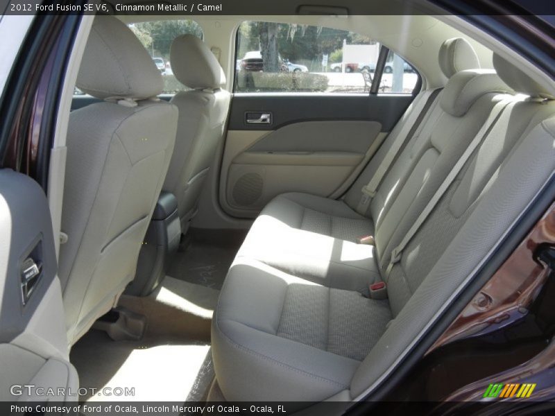  2012 Fusion SE V6 Camel Interior