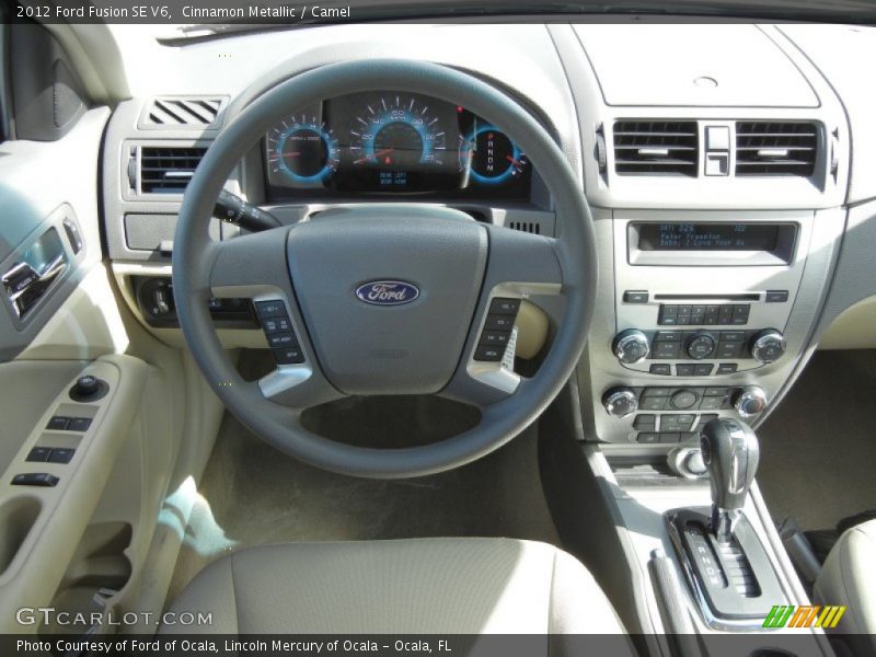 Dashboard of 2012 Fusion SE V6