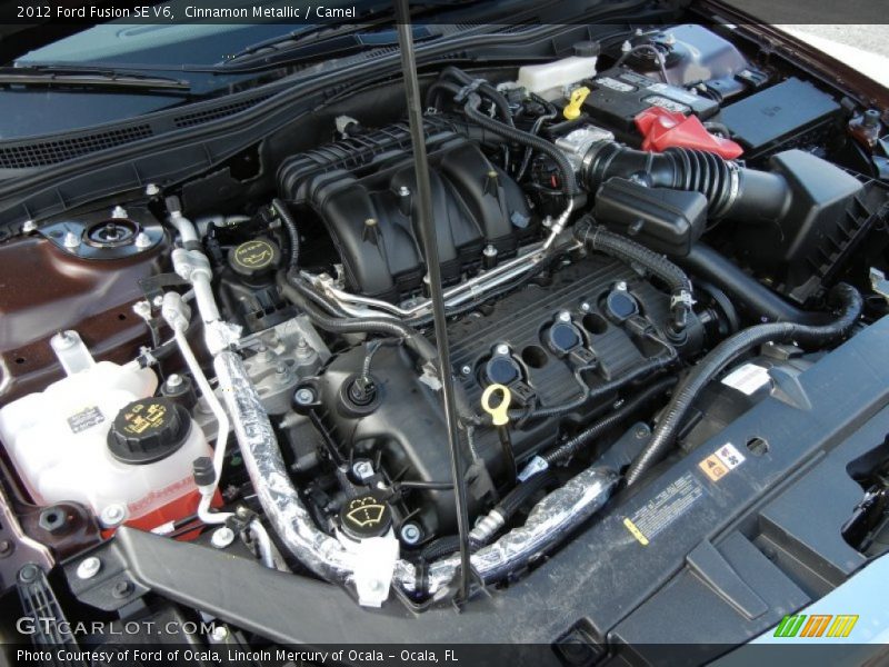  2012 Fusion SE V6 Engine - 3.0 Liter Flex-Fuel DOHC 24-Valve VVT Duratec V6