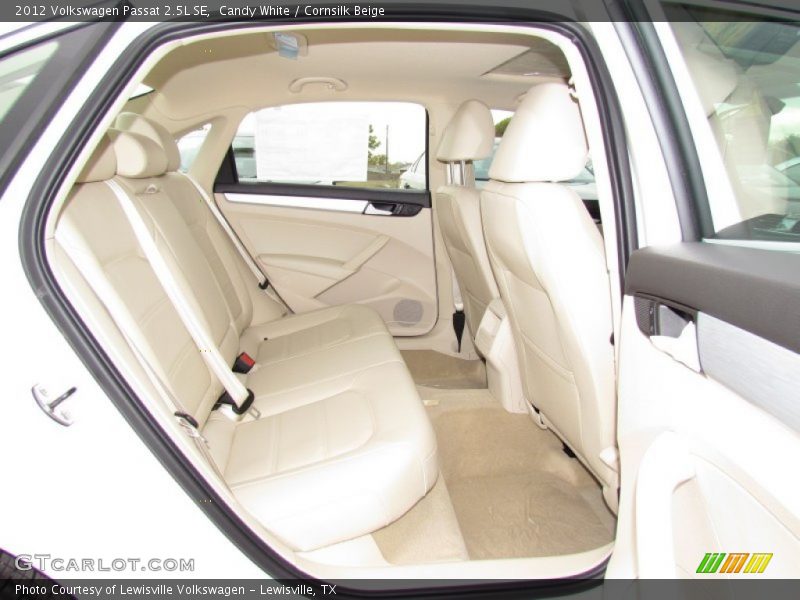 Candy White / Cornsilk Beige 2012 Volkswagen Passat 2.5L SE