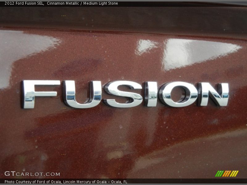 Cinnamon Metallic / Medium Light Stone 2012 Ford Fusion SEL
