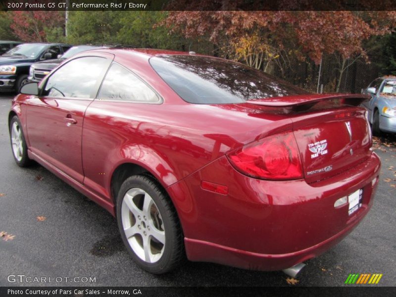 Performance Red / Ebony 2007 Pontiac G5 GT