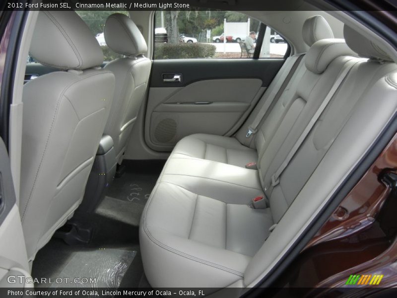 Cinnamon Metallic / Medium Light Stone 2012 Ford Fusion SEL