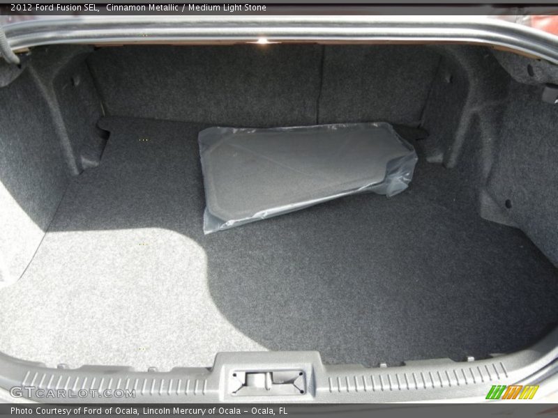 Cinnamon Metallic / Medium Light Stone 2012 Ford Fusion SEL
