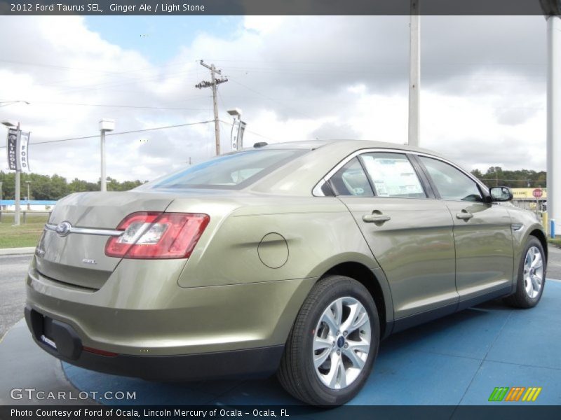  2012 Taurus SEL Ginger Ale