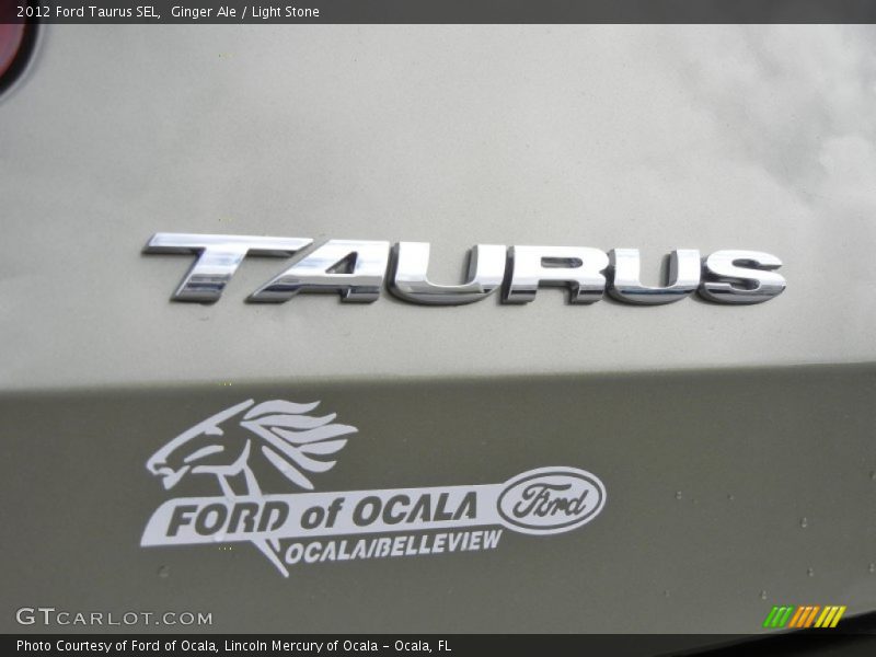 Ginger Ale / Light Stone 2012 Ford Taurus SEL