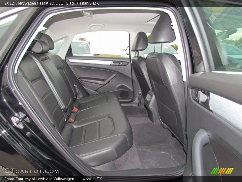 Black / Titan Black 2012 Volkswagen Passat 2.5L SE