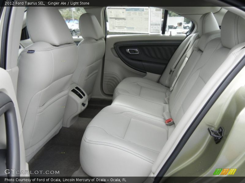  2012 Taurus SEL Light Stone Interior