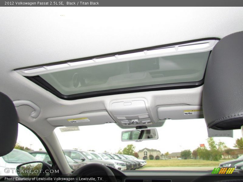 Black / Titan Black 2012 Volkswagen Passat 2.5L SE