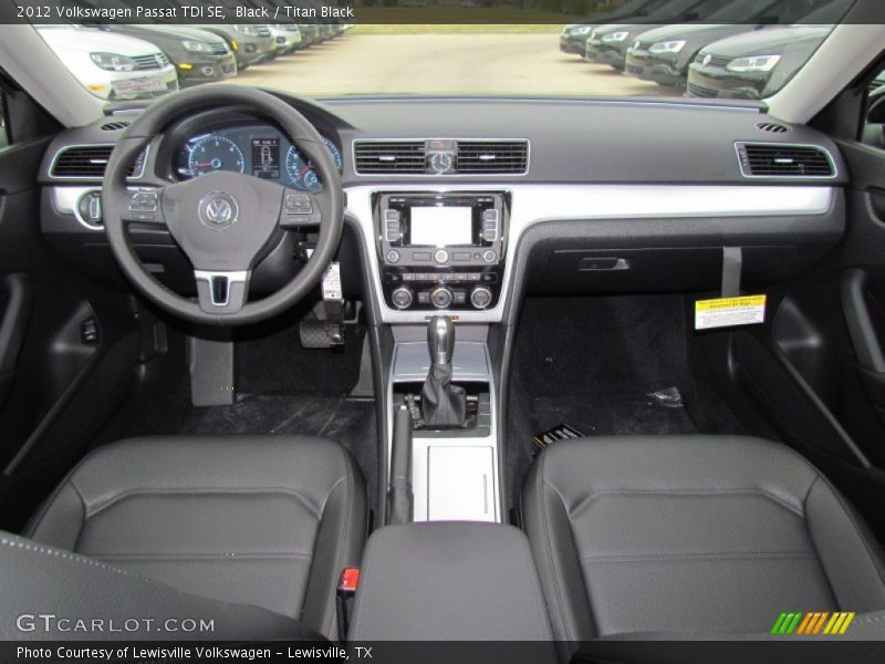 Dashboard of 2012 Passat TDI SE