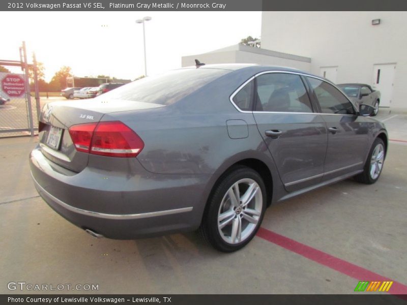 Platinum Gray Metallic / Moonrock Gray 2012 Volkswagen Passat V6 SEL