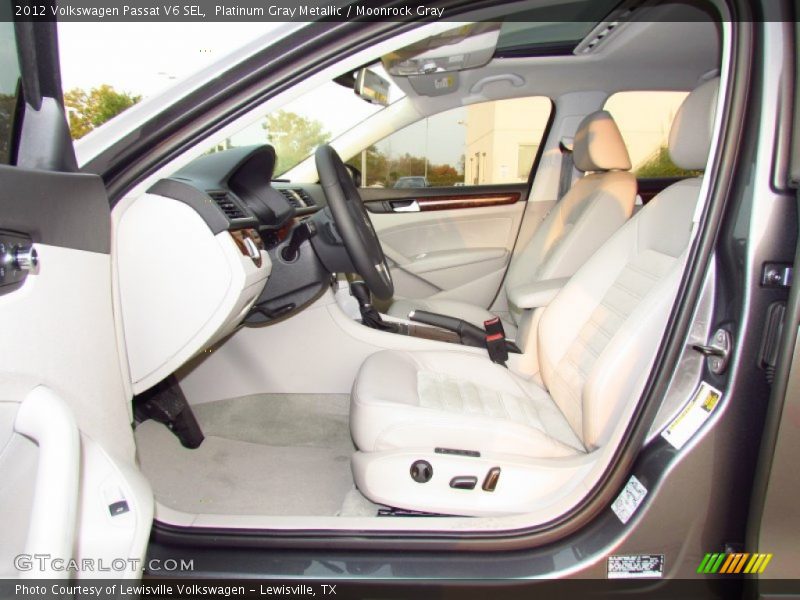 Platinum Gray Metallic / Moonrock Gray 2012 Volkswagen Passat V6 SEL