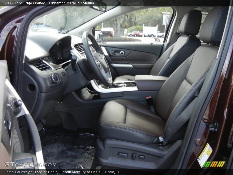  2012 Edge Limited Sienna Interior