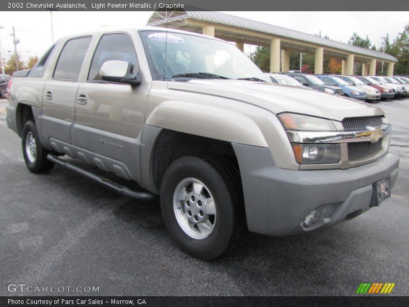 Light Pewter Metallic / Graphite 2002 Chevrolet Avalanche