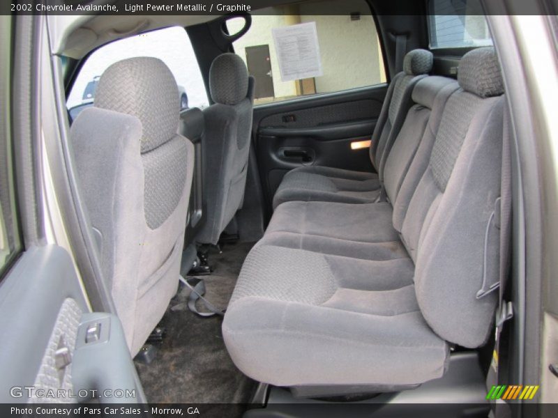 Light Pewter Metallic / Graphite 2002 Chevrolet Avalanche