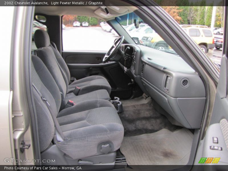 Light Pewter Metallic / Graphite 2002 Chevrolet Avalanche