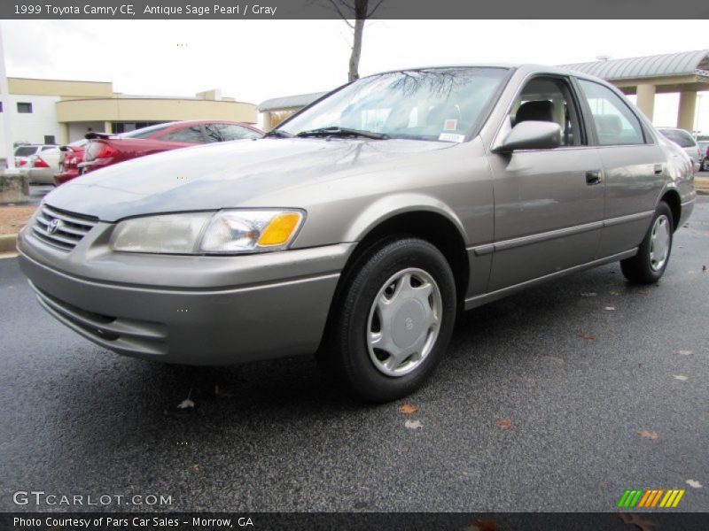 Antique Sage Pearl / Gray 1999 Toyota Camry CE