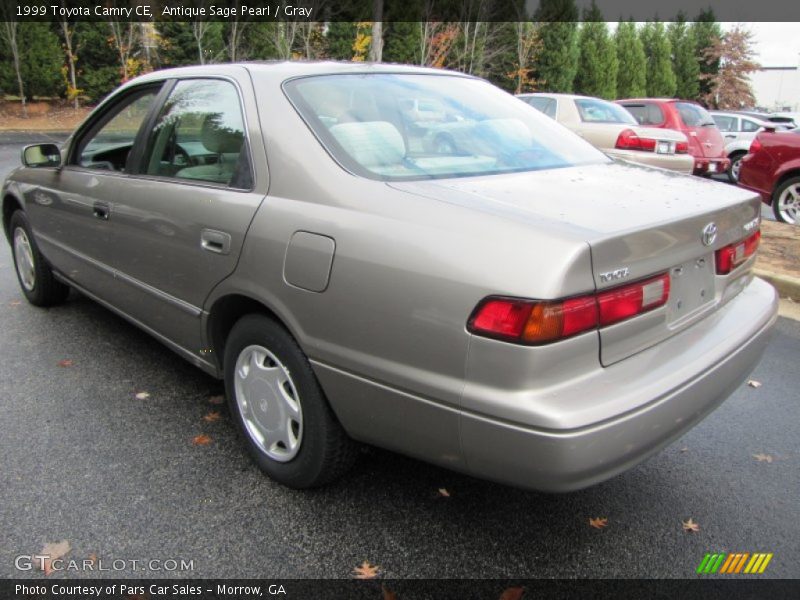 Antique Sage Pearl / Gray 1999 Toyota Camry CE