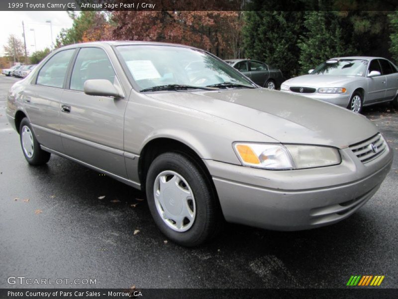 Antique Sage Pearl / Gray 1999 Toyota Camry CE