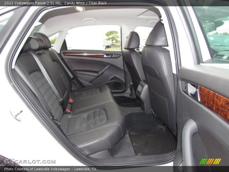  2012 Passat 2.5L SEL Titan Black Interior