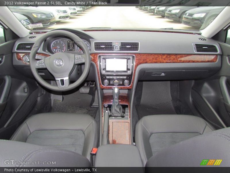 Dashboard of 2012 Passat 2.5L SEL