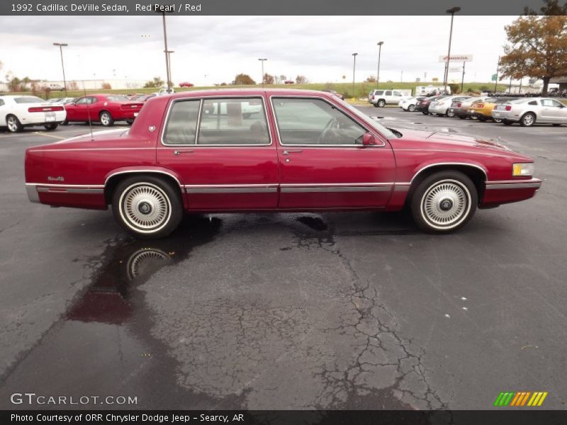  1992 DeVille Sedan Red Pearl