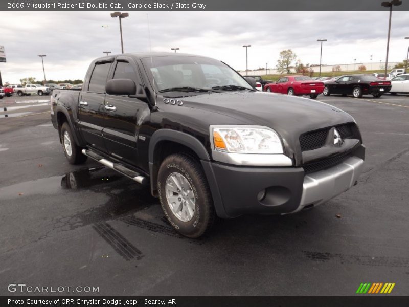 Carbide Black / Slate Gray 2006 Mitsubishi Raider LS Double Cab