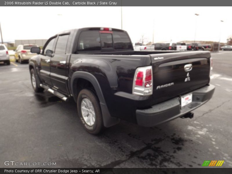 Carbide Black / Slate Gray 2006 Mitsubishi Raider LS Double Cab